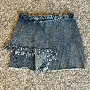 Zara Jean Mini Skirt Size XS